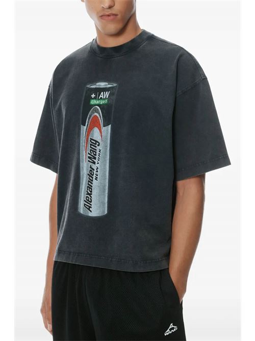 T-shirt con stampa ALEXANDER WANG | UCC2251832011